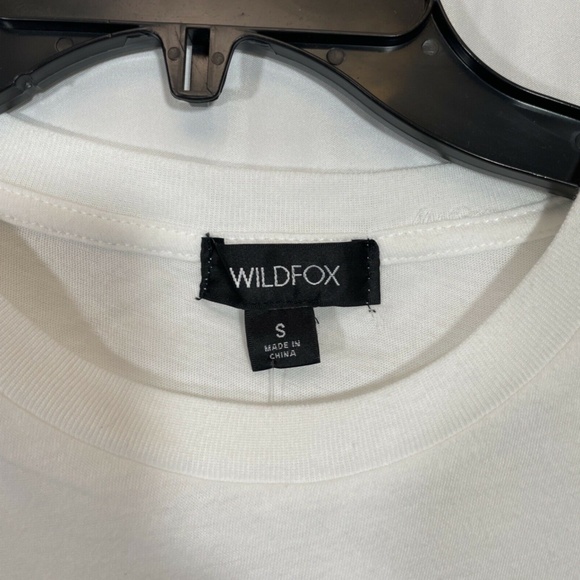 NEW Wildfox Bikinis & Bellinis Graphic White Tee S - Picture 5 of 12